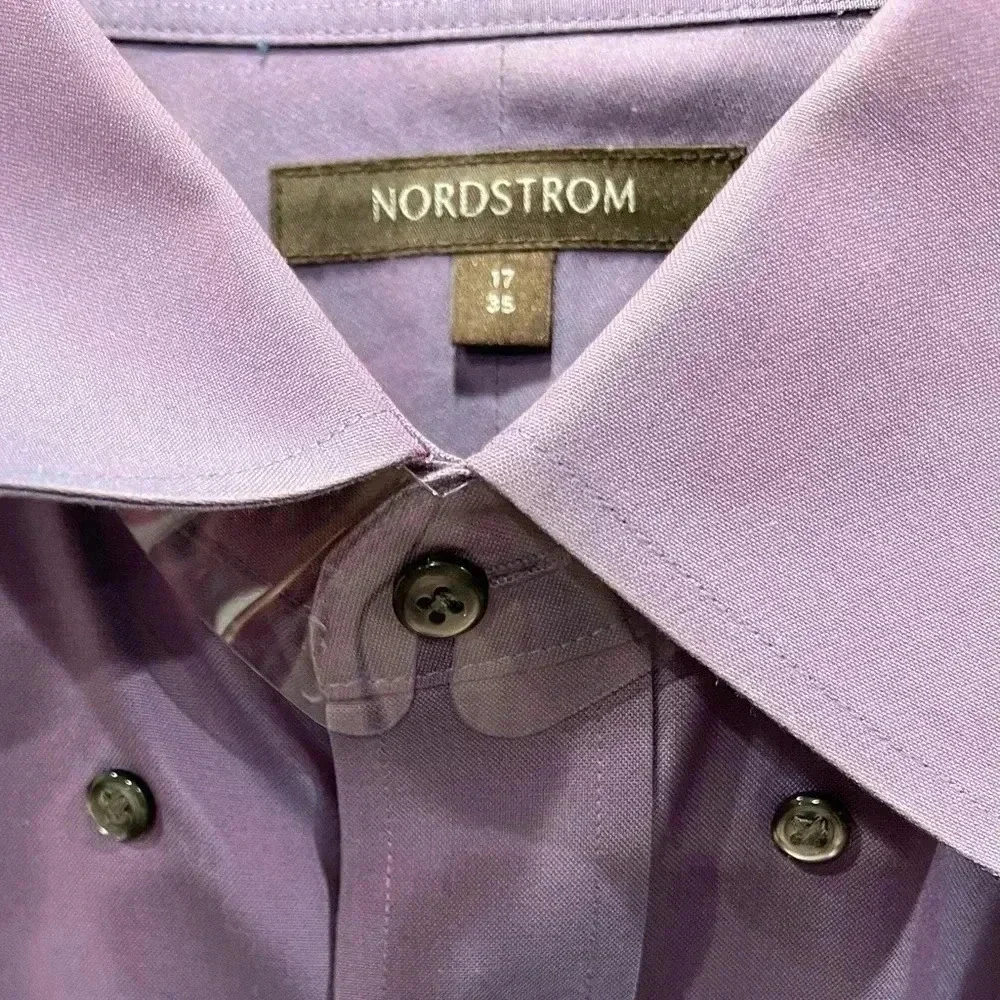 Nordstrom NWOT wrinkle free cotton organic cotton blend button down dress shirt